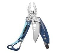 Leatherman Skeletool CX - Multiutensile 7-in-1 per il Campeggio e la Sopravvivenza - Acciaio Inossidabile, Nightshade