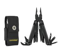 LEATHERMAN Surge - Attrezzo Multifunzione Tascabile di Alta Qualità con 21 Pratici Strumenti - Multiattrezzo di Base per Fai da Te, Attività Outdoor e Campeggio - Con Fodero in Nylon - Nero