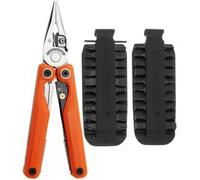 Leatherman Wave Alpha Canyonland Bundle EU300166 Black DLC MagnaCut, Orange G10, pinza multiuso Bit Kit 931014 pachetto