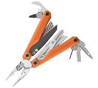Leatherman - Wave Alpha - Multiutensile con lama in acciaio MagnaCut, ergonomia migliorata, forbici esterne di grandi dimensioni e impugnature in G10 a trama topografica - Canyonland