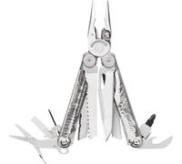 Leatherman Wave+ Multiutensile - Utensile in Acciaio Inossidabile 18 in 1 con Lame, Pinze e Tagliafili - Grigio, Edizione speciale
