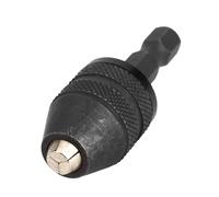 Leatikall Chuck di Trapano Senza Chiave, Attatore a Scaffolo Esaustico 0,3-3 mm 1/4 pollici per Impact Drills Tool
