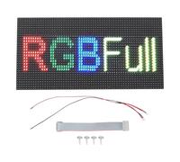 Leatikall Display a LED, Schermo Colori a Prova D'acqua Di Scorrimento Del Segno LED per I Negozi Dei Saloni Dei Caffè 320x160mm