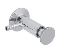 Leatikall Valvola di Campionamento Sanitario, 1pc 2inch (50.5mm) Ferrule Valvola di Campionamento Sanitaria in Acciaio Inossibile SUS304