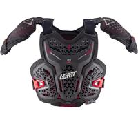 Leatt 1.5 Pro Mini V26, gilet protettivo per bambini S/M male Nero/Rosso