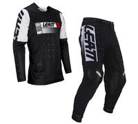 Leatt 2024 Kit Maglia E Pantaloni Jersey 4.5 Lite Nero MX Motocross ATV Quad