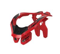 Leatt 2024 Moto 4.5 Paracollo Rosso Per Motocross MX Off Road Quad ATV