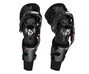 Leatt 2026 C-Frame Hybrid Tutori Ginocchio Nero Motocross MX Off Road