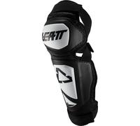 Leatt 3.0 EXT Protezioni per ginocchia e stinchi, Bianco/nero, Taglia L/XL