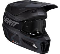 Leatt 3.5 2025 Casco da motocross con occhiali, nero, taglia XL per maschi
