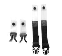 Leatt 3.5, 4.5, 5.5 E 6.5 Ricambio per Neck Brace, Unisex - Adulto, Black, Taglia Unica