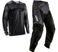 Leatt 3.5 Ride Kit V26, set pantaloni in jersey/tessuto 4XL male Nero/Grigio Scuro