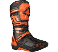 Leatt 3.5 Stivali motocross, nero/arancione, Taglia 40,5