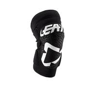 Ginocchiere Leatt 3DF 5.0 Zip Bianco-Nero L/XL