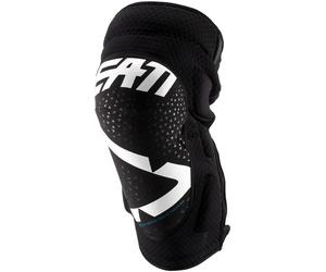 Leatt 3DF 5.0 Zip Motocross Ginocchiera, bianco, taglia S M per maschi