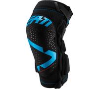 Leatt 3DF 5.0 Zip Motocross Ginocchiera, blu, Taglia S/M