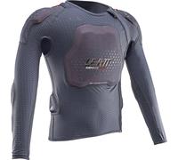 Leatt 3DF AirFit Lite Evo Giacca Kids Protector, grigio, Taglia S/M