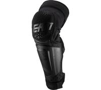Leatt 3DF Hybrid EXT Motocross Ginocchio/Parastinco, nero, taglia 2XL per maschi
