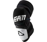 Leatt 3DF Hybrid Protezioni ginocchia Motocross, Bianco, Taglia S/M