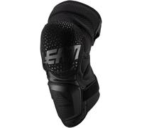 Leatt 3DF Hybrid Protezioni ginocchia Motocross, nero, Taglia XXL