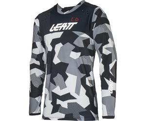 Leatt 4.5 Enduro Forge 2024 Maglia Motocross, nero/grigio/bianco, Taglia S