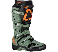 Leatt 4.5 HydraDri stivali da motocross impermeabili, nero-verde, taglia 45 46