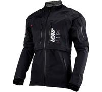 Leatt 4.5 HydraDri S23, giacca tessile impermeabile XXL male Nero