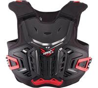 Leatt 4.5 Junior Protezione toracica per bambini, nero-rosso, taglia S M