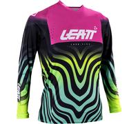 Leatt 4.5 Junior V26 Tiger, maglia giovanile M male Fucsia/Nero/Giallo Fluo/Turchia