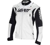 Leatt 4.5 Lite Giacca da motocross impermeabile, nero-grigio-rosso, taglia XL per maschi