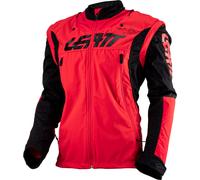 Leatt 4.5 Lite, giacca tessile impermeabile L male Rosso/Nero