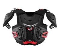Leatt 4.5 PRO Protezione Toracica Moto, Unisex - Adulto, Black/Red, Taglia Unica