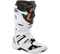 Leatt 4.5 S21, stivali 13 US male Bianco/Nero/Oro
