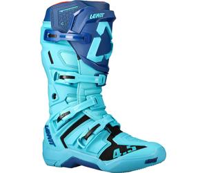 Leatt 4.5 Stivali Motocross, Blu scuro/azzurro chiaro, Taglia 13 (48)
