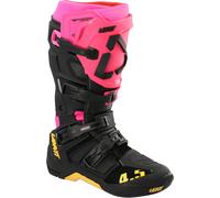 Leatt 4.5 Stivali Motocross, rosa/nero, Taglia 13 (48)