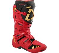 Leatt 4.5 Stivali Motocross, rosso, taglia 48 per maschi