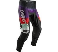 Leatt 4.5 Sunburn, pantaloni tessili donna M male Nero/Bianco/Lilla/Rosso/Verde