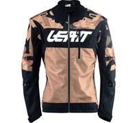 Leatt 4.5 X-Flow Stone, giacca in tessuto XL male Marrone/Nero/Bianco