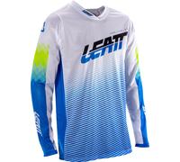 Leatt 4.5 X-Flow V26 Pixel, maglia L male Bianco/Blu/Giallo Fluo/Turchia