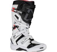 Leatt 5.5 FlexLock Stivali motocross, nero-bianco, taglia 45 46 per maschi