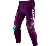 Leatt 5.5 I.K.S. Indigo S23, pantaloni in tessuto XXL male Violetto/Turchia/Giallo