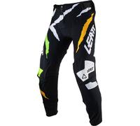 Leatt 5.5 IKS Tiger Pantaloni Motocross, nero/verde, Taglia S