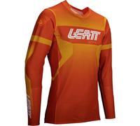 Leatt 5.5 UltraWeld 2025 Maglia da motocross, Arancione/Giallo, Taglia S