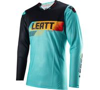 Leatt 5.5 Ultraweld Contrast Maglia Motocross, nero-blu, taglia S per maschi