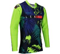 Leatt 5.5 UltraWeld S24 Jungle, maglia S male Nero/Verde/Blu