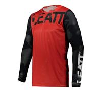 Leatt Moto 4.5 X-Flow Maglia Motocross, rosso, taglia M per maschi