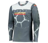 Leatt Moto 5.5 Ultraweld Giraffe Maglia Motocross, argento, taglia XL per maschi