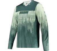 Leatt MTB Gravity 4.0 Maglia da bicicletta, verde, taglia S per maschi