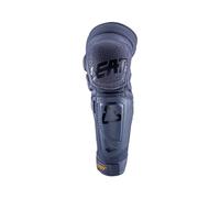 Leatt 3DF Hybrid EXT Motocross Ginocchio/Parastinco, blu, taglia L XL