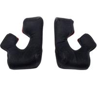 Leatt 7.5, guanciali 40 mm male Nero